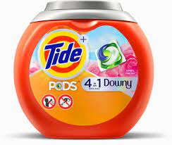 (1) based on stain removal performance of one pac of tide pods vs. Tide Pods 4in1 Plus Downy April Fresh Scented Detergent Pacs Tide