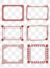 Simple Atmosphere Chinese Style Border Creative Classical Red Chinese Style Border Creative Classical Png Transparent Clipart Image And Psd File For Free Dow Simple Chinese Style Vintage Borders