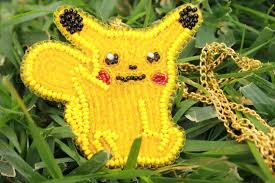 Pokemon Go Pikachu Necklace Pokemon By Beadcreativitybyolia Pikachu Beads Etsy Etsy Gifts