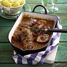 Italienische Rinderrouladen In Chianti Rezepte Rinderrouladen Lecker