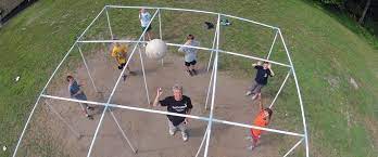 Castlesquares is an indoor/outdoor 9 square game with. Nine Square In The Air Jumonville