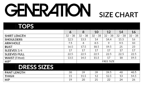 Size Chart Generation Studio By Tcs