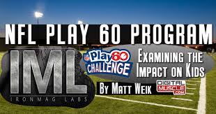 Nfl play 60 huddle up and get moving! Nfl Play 60 Program Getting Kids Fit Digitalmuscle Com