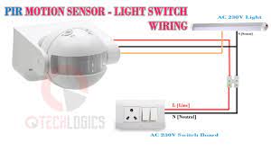 Smart switches with motion sensing* turn lights on based on motion and the natural light detected, turn lights off automatically to save energy, and prevent pets from turning lights on at night with a do not disturb mode. Pir Motion Sensor Light Switch Auto Lights On Off When Detect The Movement At Night Time Wiring Youtube