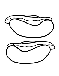 If your children are animal lover, dog coloring in pages will be a good coloring book that you can give it to your children. Picture Of Hot Dog Coloring Page Coloring Sky