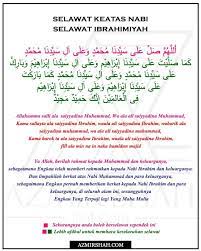 6.mengeraskan bacaan takbir, baik bagi imam, makmum maupun orang yang sholat sendiri. Bacaan Dalam Solat Dan Terjemahan Pdf