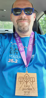 How do people feel after running 25 km?