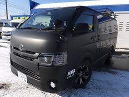 ついに札幌店に 自動車販売のフレックス ハイエース 札幌店ブログ トヨタハイエース ハイエース 自動車
