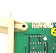 USED ABB DSBC-111 BUS TERMINATION MODULE 57310256-K/1, DSBC111