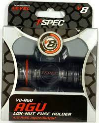 T-SPEC V8-AGU Lock Nut AGU Fuse Holder for 4/8 gauge wire | eBay