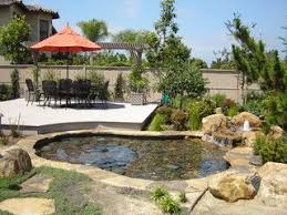 Natural Looking Wading Pool And Fountain I Would Love This But With A Stream Feeding Into The Pool Fountains Backyard Backyard Backyard Inspiration
