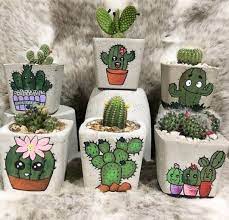 Te enseñamos cómo hacerlos de la mano del blog en el mundo de joly. Pin De Viviana Moliner En Plants Macetas Decoradas Macetas Pintadas Ideas De Maceta