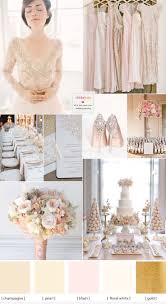 Champagne Wedding Theme With Blush Accents Blush Wedding Dress Champagne Wedding Themes Wedding Theme Colors Wedding Colors