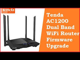 Tenda Ac1200 Dual Band Wifi Router Offline Firmware Upgrade Youtube