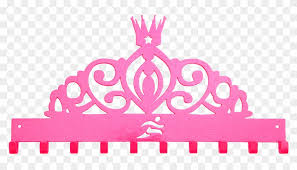 Disney Princess Tiara Runner Pink Sparkle 10 Hook Medal Black And White Clipart Of Queen Crown Hd Png Download 800x400 361440 Pngfind While i loved the dress, the tiara blew me away! disney princess tiara runner pink
