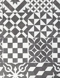 Sol Vinyle Easytrend Premium Xl Carreau De Ciment Noir Et Blanc Dalle 45 06 X 90 78 Cm 40 M2 Sol Vinyle Carreaux De Ciment Noir Et Blanc Lino Sol