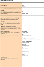 The creative brief is the foundation of every creative project. Free Creative Brief Template Doc 63kb 4 Page S
