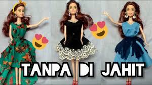 Desain baju kerja dalam gaya klasik elegan by dj.noushart. Cara Mudah Membuat Baju Barbie Tanpa Alat Jahit Anak Pasti Suka Theasianparent Indonesia