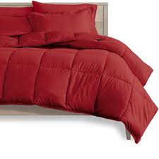Shop wayfair for all the best california king comforters. Bare Home 7 Piece Bed In A Bag California King Comforter Set Red Sheet Set Red Walmart Com Walmart Com