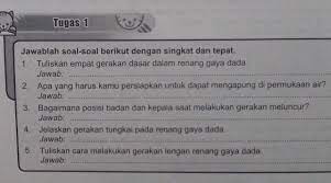 Rencana pelaksanaan pembelajaran ( rpp ) nama sekolah : Jawablah Soal Soal Berikut Dengan Singkat Dan Tepat 1 Tuliskan Empat Gerakan Dasar Dalam Renang Brainly Co Id