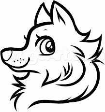 How To Draw A Cartoon Wolf Head Step By Step Cartoon Animals Animals Free Online Drawing Tutorial Added By Dawn Cartoon Wolf Wolf Drawing Cartoon Drawings