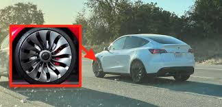 tesla model y prototype spotted with unreleased model 3 unveil wheels tesla model tesla wheel pinterest