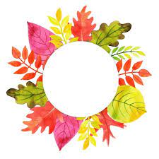 Beautiful Watercolor Autumn Leaves Frame Watercolor Paint Frame Png And Vector With Transparent Background For Free Download Watercolor Autumn Leaves Floral Wreaths Illustration Flower Frame