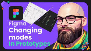 How To Prototype An App Dark Mode Switch Interaction in under 8 MINS!!!  //Using Figma