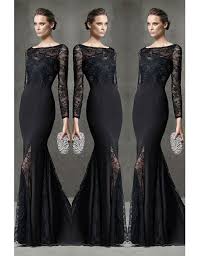 Find More Evening Dresses Information About Elegant Black Lace Formal Dresses 2016 Boat Nec Black Lace Formal Dress Burgundy Evening Dress Mermaid Evening Gown