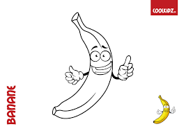 Malvorlage Banane