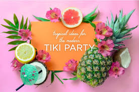 If you love making diy party decor, you absolutely have to check out some of the amazing but easy ideas we found on pinterest. Tropical Ideas For The Modern Tiki Party Ftd Com