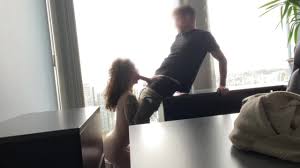 Secretary sucks bosss cock in his office