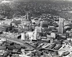 Aerial View Of Downtown Akron Ohio Ohio Travel Akron Ohio Ohio History