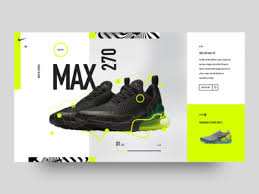 This Is The Reebok Or The Nike песня скачать Nike Air Max 270 Concept Sports Graphic Design Nike Design Website Design Inspiration