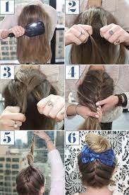 If your hair needs some special treatment, apply some serum to smoothen the surface, it will help the braiding process. Reverse French Braid Bun How To Braided Bun Bow Hairstyle Tutorial