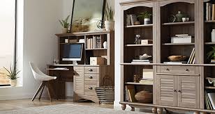 It also includes a cord management system so you can keep all your wires neat and out of the way. Sauder Furniture In Salt Oak Finish Sauder Woodworking