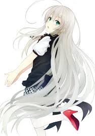 Why? the curious child asked. Cute Anime Girl White Hair Green Eyes Anime Wallpapers