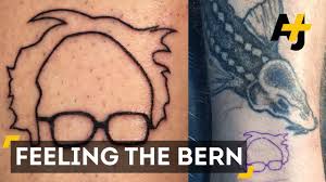 Back in april of 2015, when bernie first i got my tattoo on february 28. Free Bernie Sanders Tattoos At This Vermont Tattoo Shop Youtube