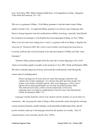 Pdf Review Of Malay Grammar Made Easy Jyh Wee Sew Academia Edu