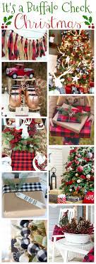 Use a chalk marker to write up a christmas quote on a chalkboard, or if handwriting isn't your skill, draw a simple tree, or. Buffalo Check Christmas Style Series The Happy Housie