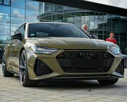 ⭐ compare all specifications and configurations of the 2021 audi rs7, ⏩ choose special features and options, and ✅ check out specs and trims on carbuzz.com. Army Green 2020 Audi Rs6 Arrives Looks Ready To Invade Autoevolution
