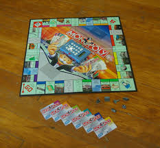 We have this game and it is nothing like the ad is portraying! Monopoly Electronic Banking Edition