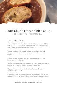 Julia Child S French Onion Soup Kristen Martinelli In 2020 French Onion Julia Child Recipes French Onion Soup