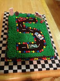 Car Birthday Cake For 5 Year Old Boy My 5 Yr Olds Race Car Cake Party Ideas Pinterest Race Car Cakes Car Cakes For Boys Boy Birthday Cake