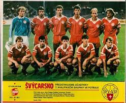 Switzerland 1989 English Football League Team Photos Football Team