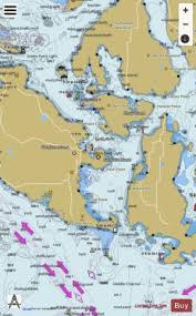 San Juan Channel Marine Chart Us18434_p1941 Nautical