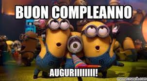 Buon Compleanno Buon Compleanno Minion Divertente Minions Despicable Me