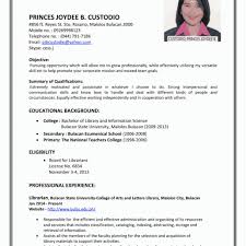 Choose the right resume format and make sure your resume looks professional. 67 With Resume Samples For Jobs Resume Format
