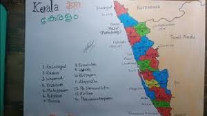 Kerala is also known as god's own country. How To Draw Kerala Map Saad Youtube