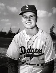 On June 5 1957 Brooklyn Dodger Rookie Don Drysdale Pitched The First Of 49 Career Shutouts En Route Baseball T Shirt Designs Don Drysdale Baseball Uniforms